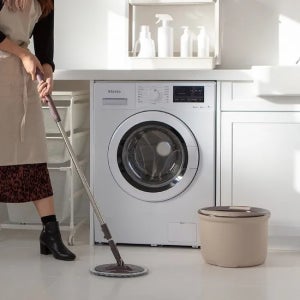 리빙숲 스크류 물걸레 청소기 회전걸레 회전탈수