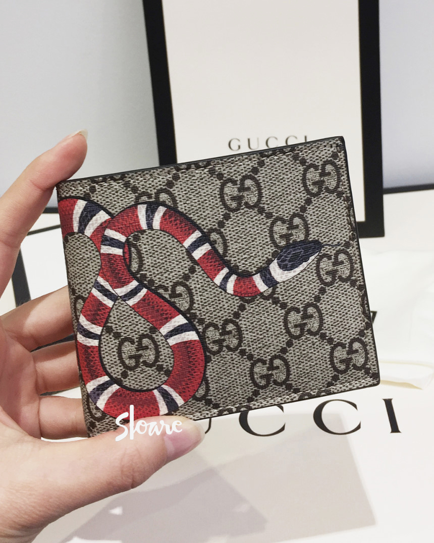 구찌 GG 수프림 반지갑 (2024/2025 신모델)