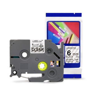 [호환] 브라더 라벨테이프 6mm TZ-111 라벨기 테이프 리필 라벨프린터 라벨지