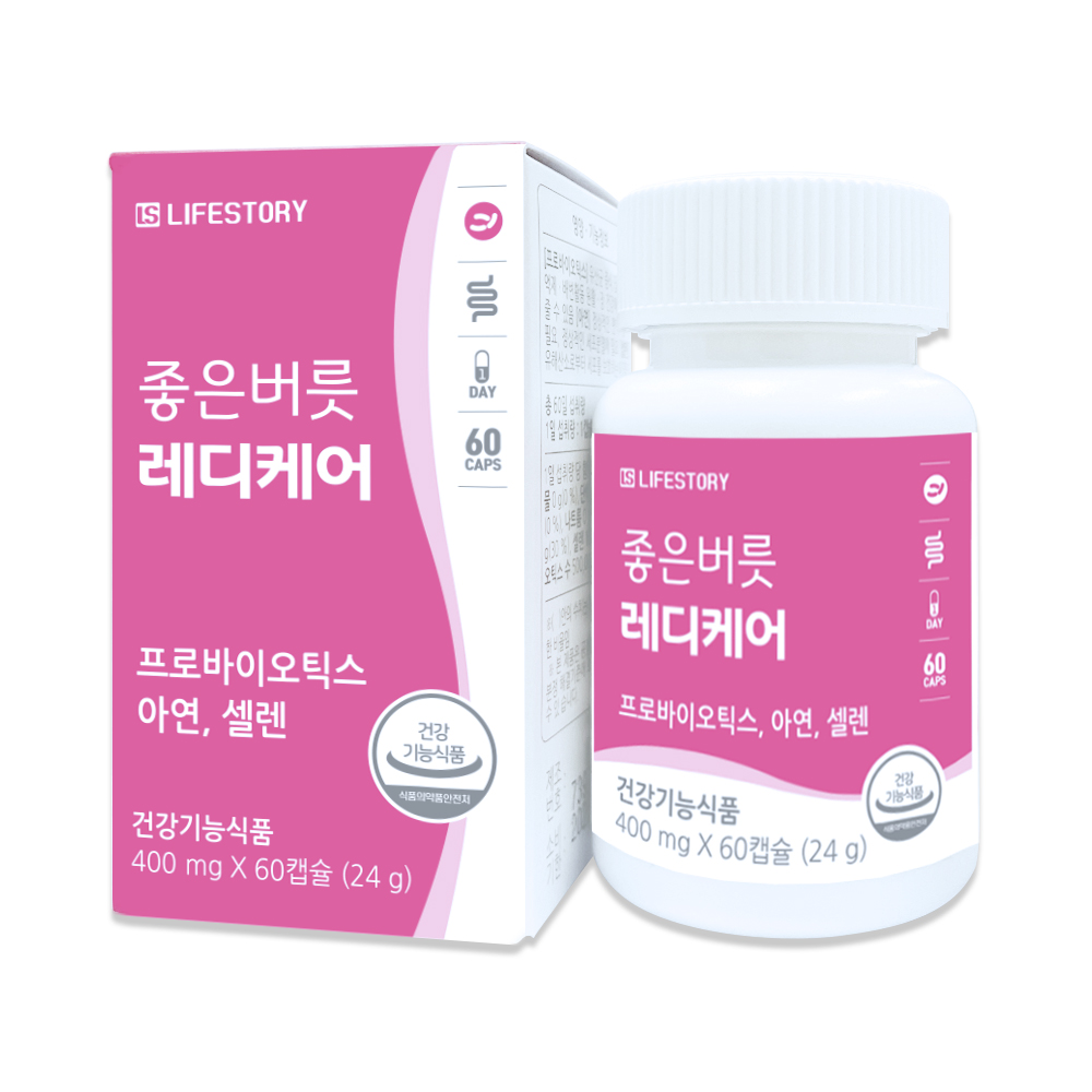 질 유래 여성 유산균 60일분