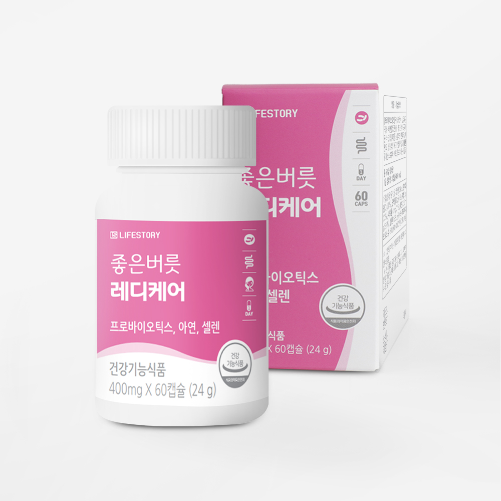 <b>질</b> 유래 <b>유산균</b> 60캡슐 여성 임산부 아연 2개월분