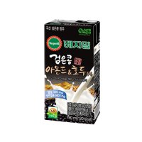 정식품 검은콩 아몬드 호두 두유 190ml