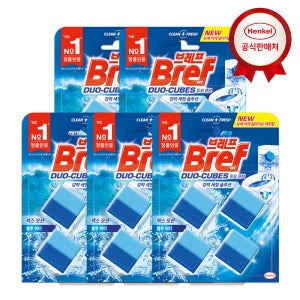 헨켈 변기세정제 브레프 듀오큐브 4P X 5개