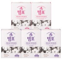 뉴템포 레귤라 슈퍼 100P 화이트순면탐폰+라이너 15P