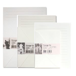 미네끄네 화이트 라인 편지지세트