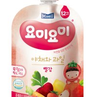 요미요미 유기농아기주스 야채와과일 100ml