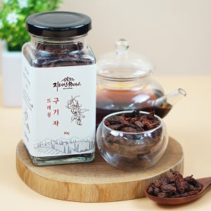 지리산 구기자와 특허기술로 세번 덖은 바삭하고 맛있는 지리산 BON 뜨레봉 구기자 90g