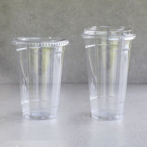 투명컵 아이스컵 20온스 92/98파이 PET투명컵 100개(뚜껑미포함)