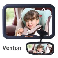 밴톤 베이비 자동차 카시트 와이드 유아 후방 안전 거울 차량용 백미러