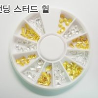 가을네일아트 에 잘어울리는 샌딩스터드휠