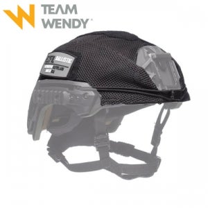 팀웬디 엑스필 발리스틱 헬멧 메쉬 커버 (검정)