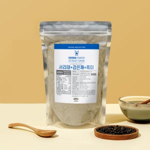 서리태 검은깨 흑미 선식 500g 미숫가루 볶은 검은콩 검정콩 흑임자 가루 식사 대용