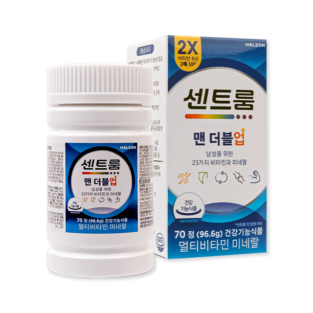 센트룸 맨 더블업 70정 남성용 멀티비타민 국내생산