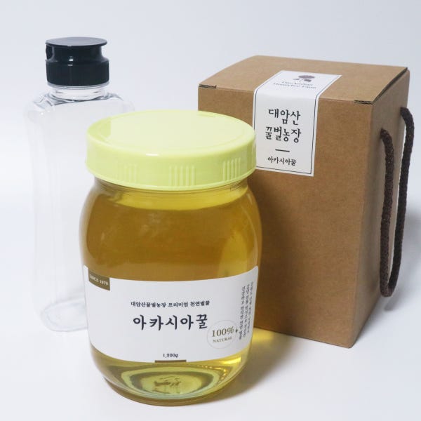 대암산꿀벌농장 천연 벌꿀 국산 아카시아꿀 1.2kg