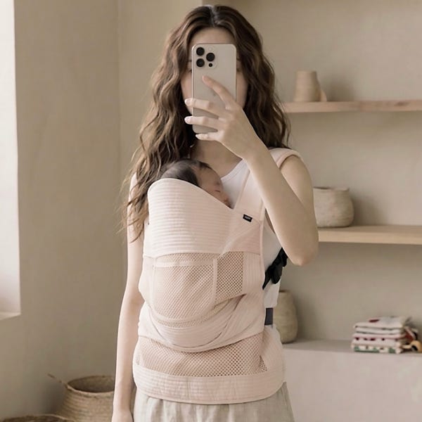 백효정요술포대기 - 버클타입 신생아아기띠