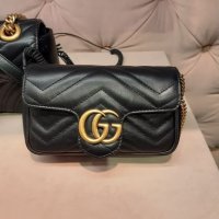 [GUCCI] 구찌 GG 마몽 마틀라세 슈퍼 미니 체인 백 476433