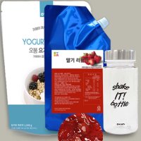 오붐 요거트파우더 1kg+딸기리플잼1kg+보틀(500ml) 증정