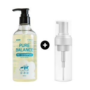 퓨어프렌즈 저자극 강아지샴푸 300ml 개비린내 올인원린스비누 얼굴발세정제 고양이겸용