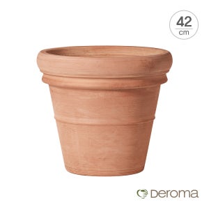 데로마 테라코타 이태리 토분 원형 대형 화분 인테리어화분 바소도피오보르도 42cm