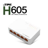 ipTIME H605 5포트 스위칭 LAN 허브 당일특급발송