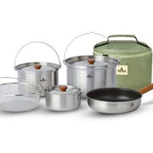 벨락 콤비9XL 스텐레스 캠핑코펠 식기세트 (4-5인용) 당일발송 2025년 입고