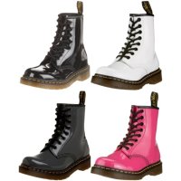 Dr. Martens 닥터마틴 1460W 여성용 부츠 워커 유광 8홀 R11821011 BLACK PATENT LAMPER외 5색상 닥마