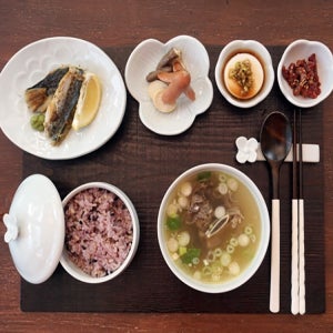 [아름다운손빚음] 이운경 밥공기+국공기 세트 ( 뚜껑은 옵션에서 추가선택)