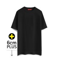 레이어드 반팔티 BLACK (~3XL)