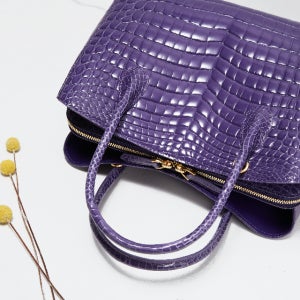 크리스탈렌 악어백 칼리아 30 (Calia) 악어가죽가방 명품 토트백