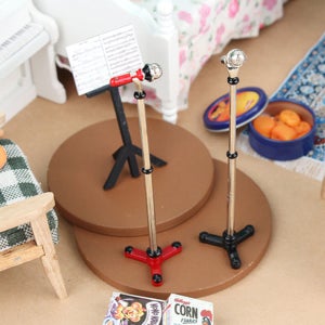 미니어처 소품 스탠드마이크 육일돌 오비츠로이드