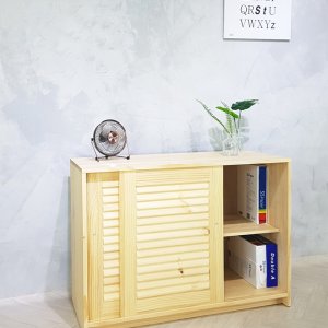 샤이 슬라이딩 미닫이 수납장