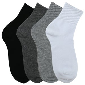 공장직영 남자 무지 중목 신사 골지 패션 흰색 학생 양말