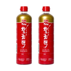 한라참치액 한라식품 참치액젓세트 0.9Lx2병