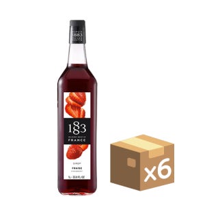 1883 시럽 스트로베리 1,000ml 6병(1BOX)