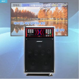 금영 태진 가정용 이동식노래방기계 PRO-2200 신형 올인원시스템