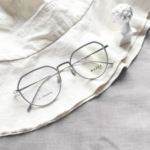 마스카 안경 버트51 BURT 51 2SMS 실버 베타티타늄 가벼운 남자 여자 안경테