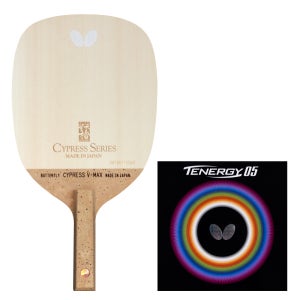 버터플라이 싸이프레스 VMAX 브이맥스 펜홀더 버터플라이 테너지 05 러버 부착