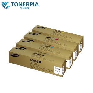 삼성 정품 토너셋트 CLT-K806S SL-X7600GX X7500LX 806S