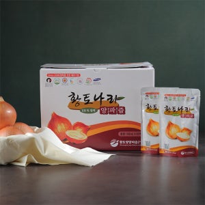 황토나라양파즙 물없이 갈아만든 100% 원액 양파즙 100ml x 120개입