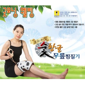 [굿모닝웰빙] 숯 항균 전기찜질기 무릎전용