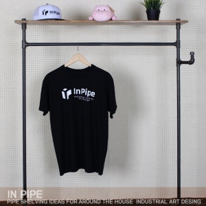 튼튼한 파이프행거 상단원목 후크 HS104
