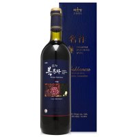 국순당 고창명주 명작 복분자와인 선물세트 750ml