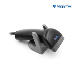 해피맥스 DS-210 1D 유선 USB 바코드스캐너+고무거치대