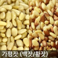 햇잣 가평잣 1kg (백잣/황잣) 최근탈각 선물포장가능