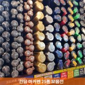 건담마커 25종 - 마커펜 흘려넣는 마커펜 수성 유성 먹선펜