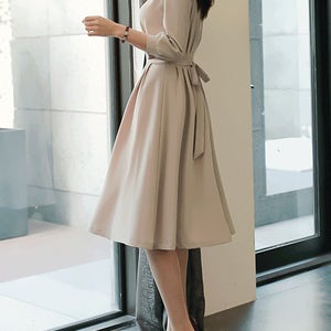 [2만장판매/베스트/하객룩]프로아 플레어 원피스