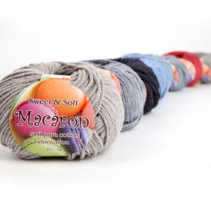 마카롱(10+1) 뜨개실 코바늘실 인형실 해피코튼