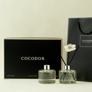 코코도르 퍼퓸 디퓨저 2개입 선물세트/실속형+쇼핑백 l 집들이 부모님 친구 직원 선물