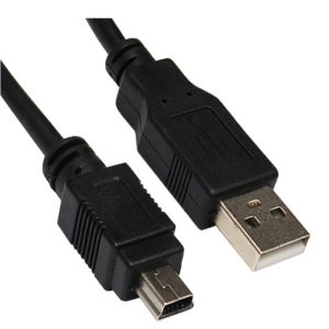 미니5핀케이블 1m USB5핀 Mini 충전 외장하드케이블선