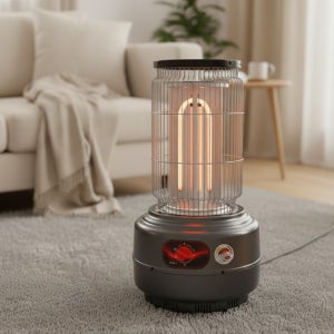 열가마 전기난로 사무실 공장 가정용 업소용 난로 히터 난방기 대형 스토브 DWH-2400S